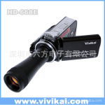 六方隆重推新带望远镜的高清数码摄像机HD-668E