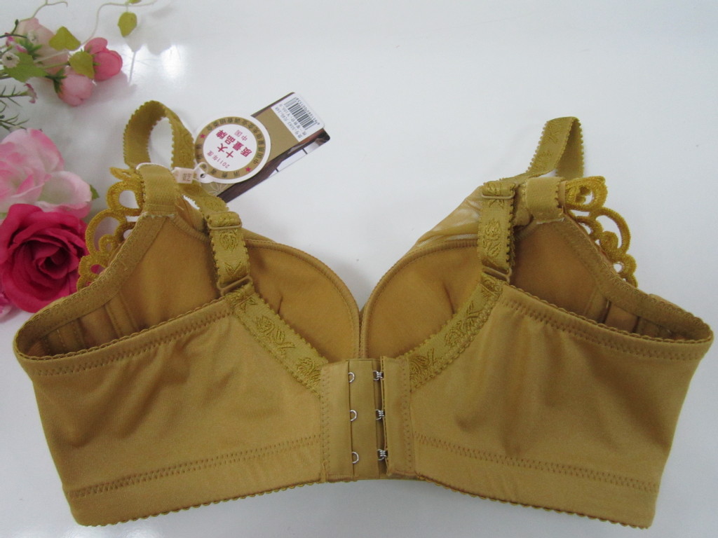 简约高档奴芝品牌女性内衣低鸡心水袋<em>文胸批发</em>