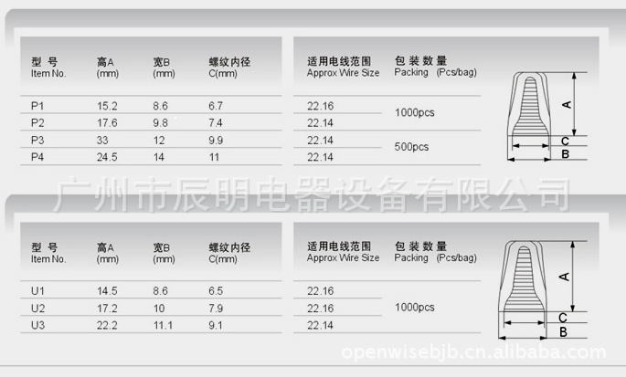 【供应弹簧螺式接线头 采用PVC料制成,内有螺