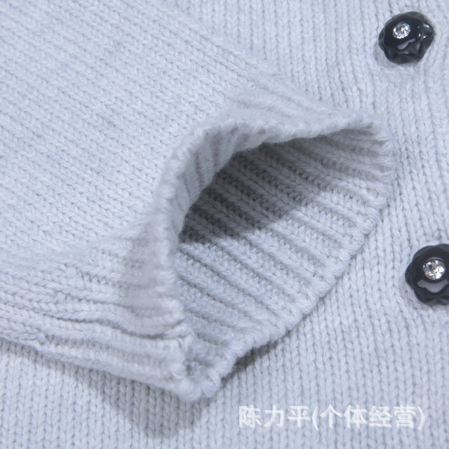 【厂家直销呼呼兔最新春款<em>女款小熊开衫</em> 小毛