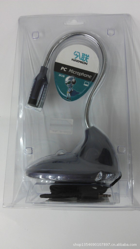 【耳机批发 厂家直销 今联电脑独立麦克风 309