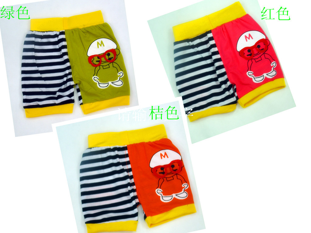 <em>2012夏装新款</em> ab版<em>短裤</em> 中性版 中小童 糖果色