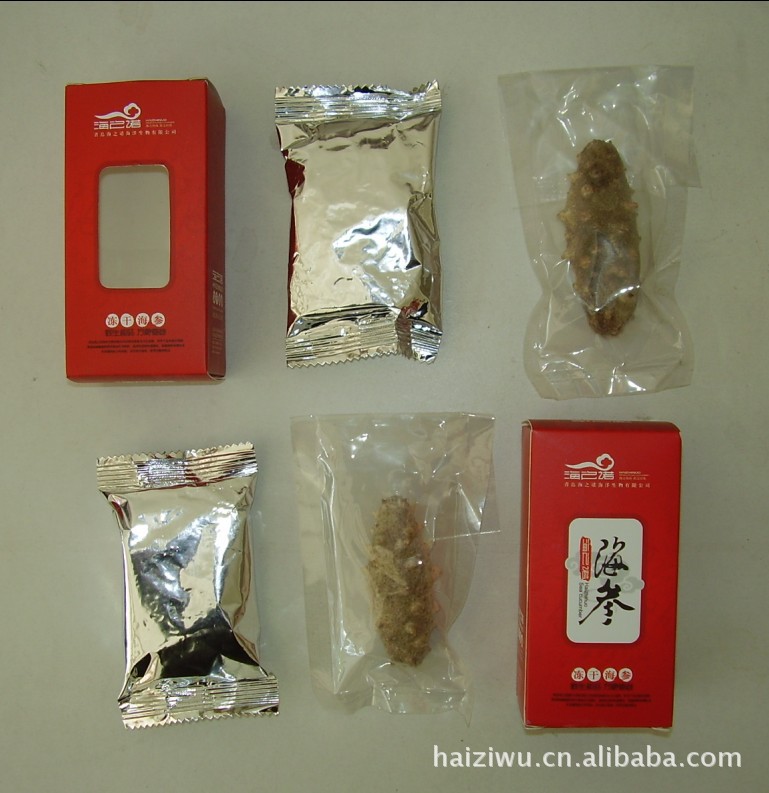 冷冻粗加工水产品-青岛冻干即食海参,批发供应