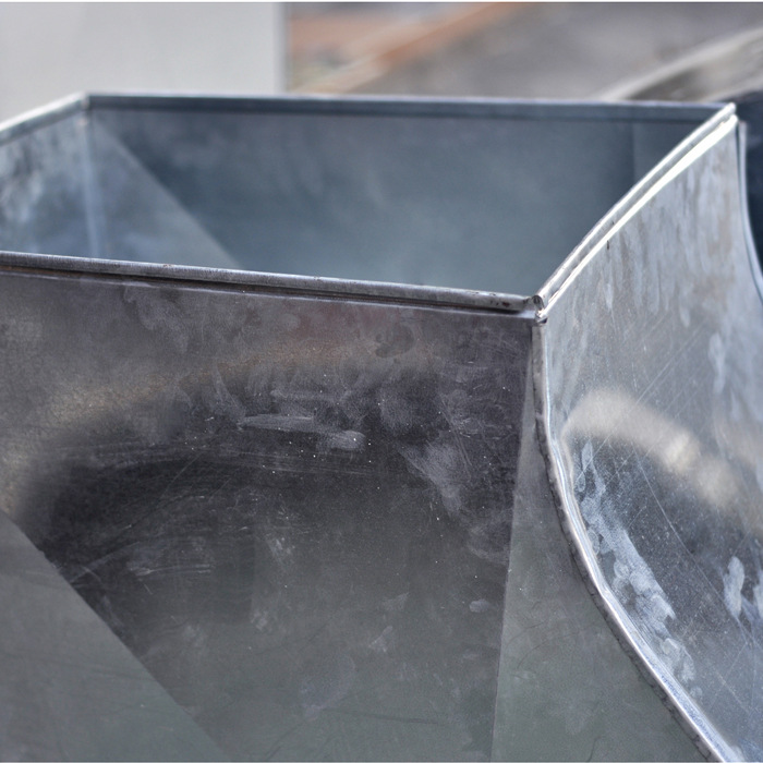 【白铁风管 弯头 不锈钢风管 白铁制作安装】价