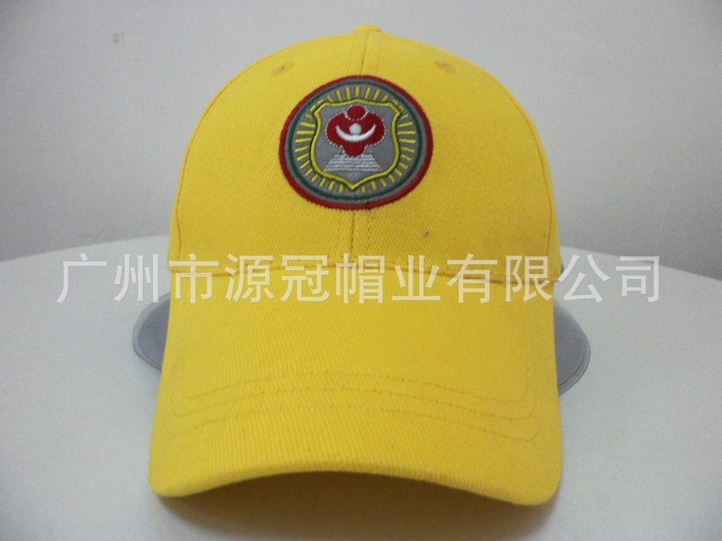 批发采购帽子-儿童小黄帽广告帽国内订单 来图