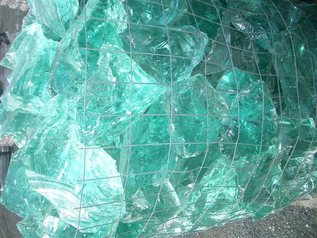 林景观石-厂家供应优质低价大块彩色玻璃石-园