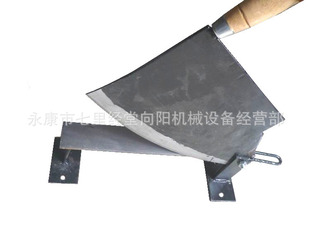 传统中药工具 大号方头药刀 手工切药刀 中药刀 铡刀 ...