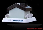 厦门创意礼品 房子加湿器 联想lenovo IT行业 周年庆促销礼品定制