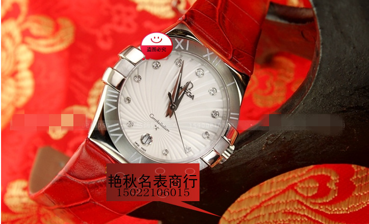 欧米伽女表<em>瑞士手表女式</em>正品石英表女士自动表