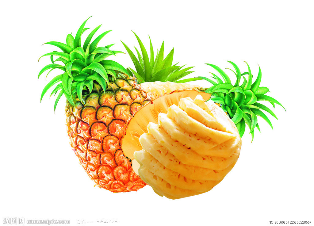 新源新鲜水果 台湾凤梨菠萝 5-7个装礼品水果图