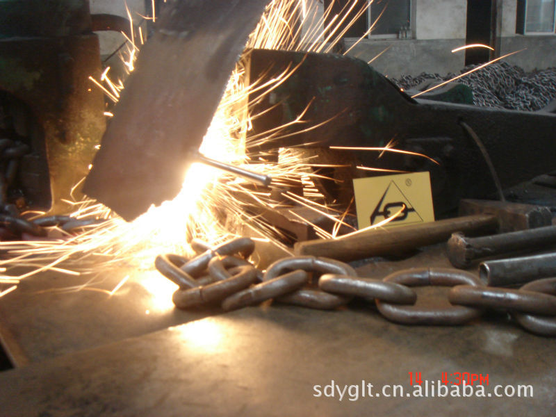 他索具-河东耀高链条厂家直销20MM 闪光焊链