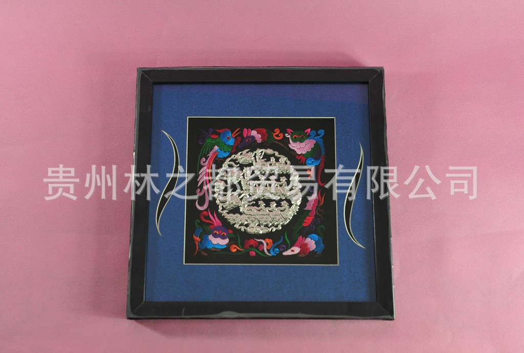 民间工艺品 民族工艺品 工艺品批发 特色礼品 贵州礼品 银饰挂画