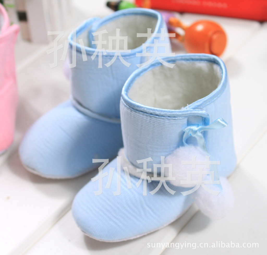 外贸婴儿学步鞋 冬鞋 小靴子 宝宝鞋