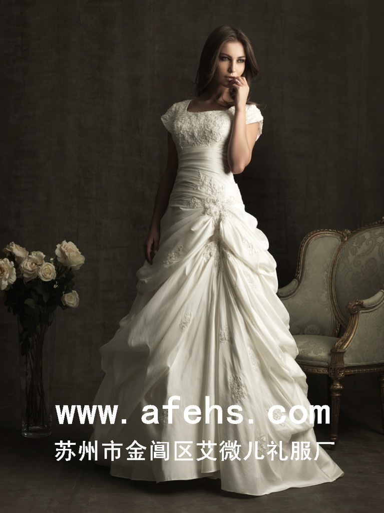 批发采购<em>婚纱</em>、礼服-AL-473 定做高档希腊唯美