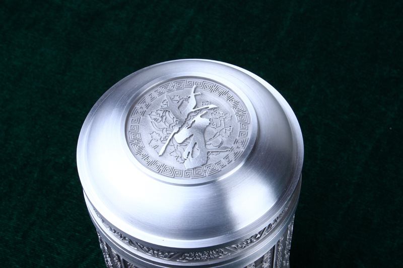 大号百家姓锡罐 锡茶叶罐礼品 马来西亚锡 金属会议礼品