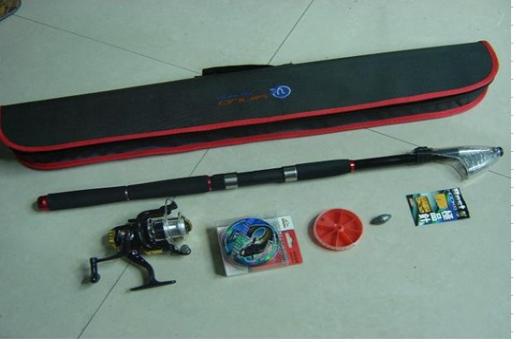 汽车商务礼品 户外休闲礼品套装 钓鱼工具包图