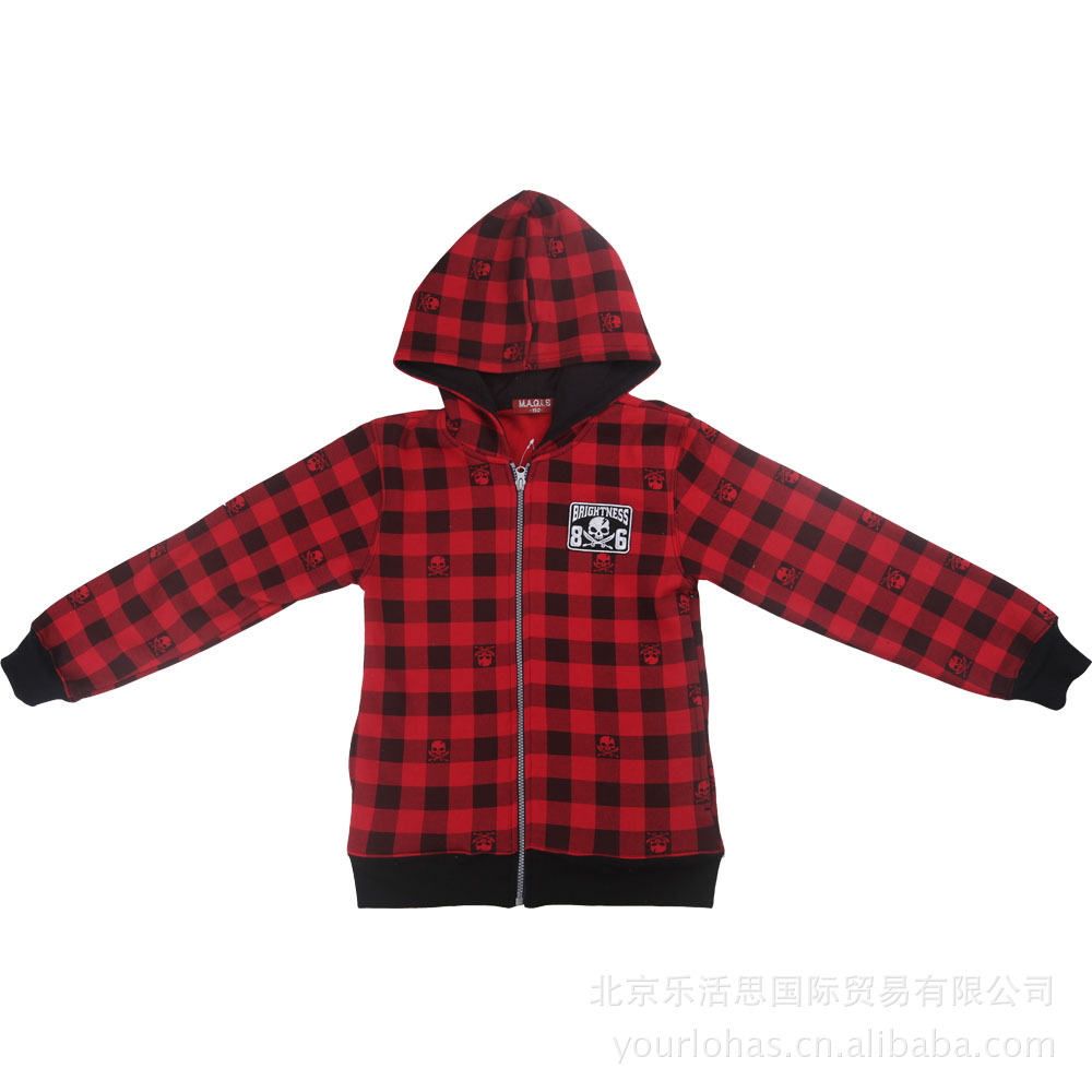 【maqus男童抓绒卫衣140-160加厚宽松款160