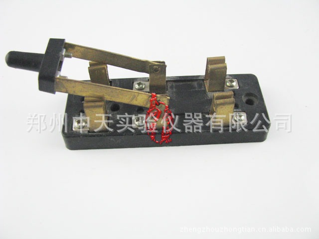 【中天教学仪器 23034 双刀双掷开关 双刀开关 双闸开关 中学物理】价格,厂家,图片,其他教学设备,郑州中天实验仪器有限公司-马可波罗网