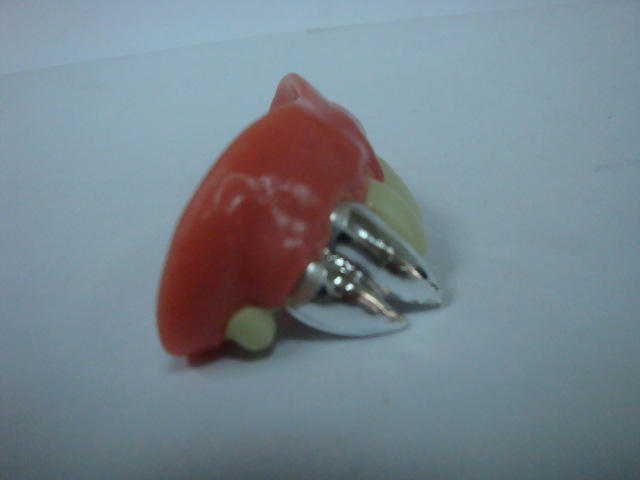 【厂家大量销售万圣节 鬼牙 仿真陶瓷假牙】价