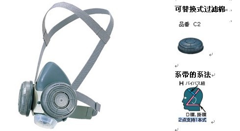 【日本重松制作所DR28SC2防尘口罩】