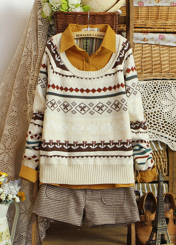 1466-0.25 批发<em>秋装</em>新款韩版<em>女式</em>千鸟<em>格子</em>波浪