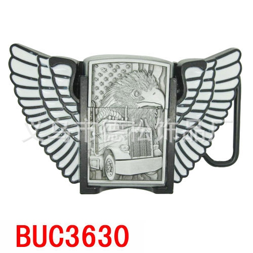 【供应复古古青铜皮带扣 鹰翅玫瑰花英文滴油