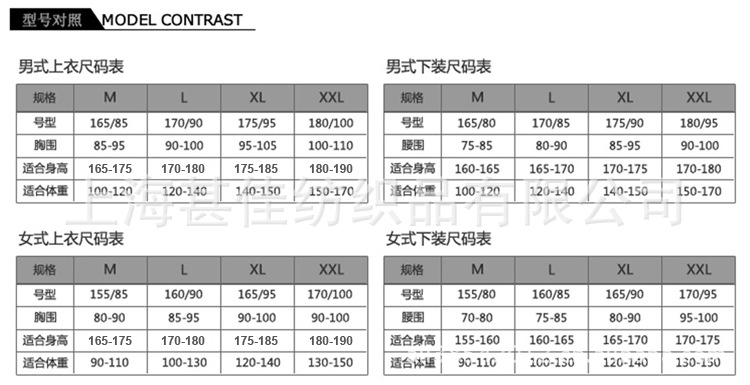 成衣<em>尺寸表</em>大全_上海甚佳 - 阿里巴巴博客