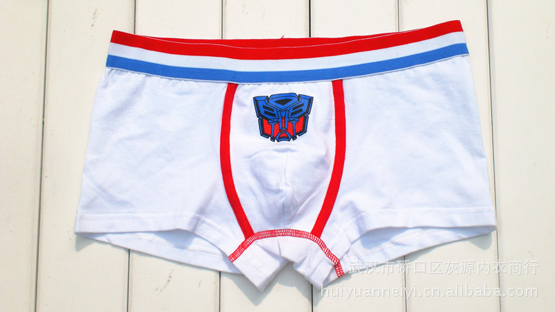 <em>特价</em>秒杀 <em>男士内裤</em> 男式平角内裤 变形金刚图案