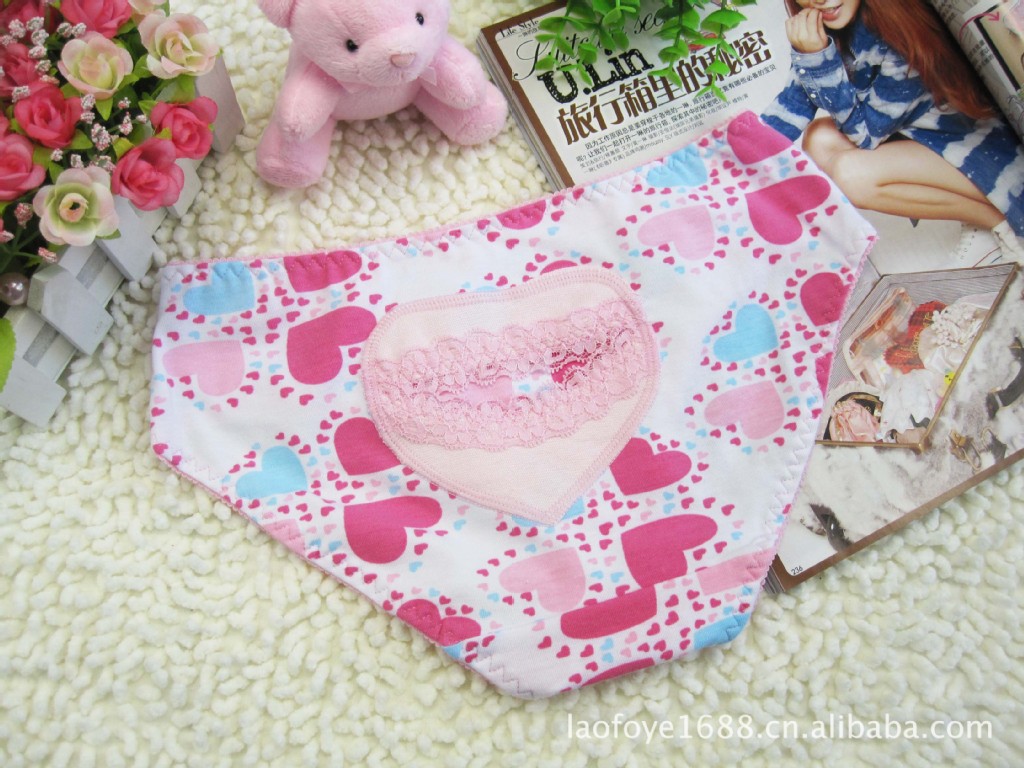 <em>内裤-批发外贸</em>日单纯棉<em>女式</em>内裤 俪纯(Lernonl