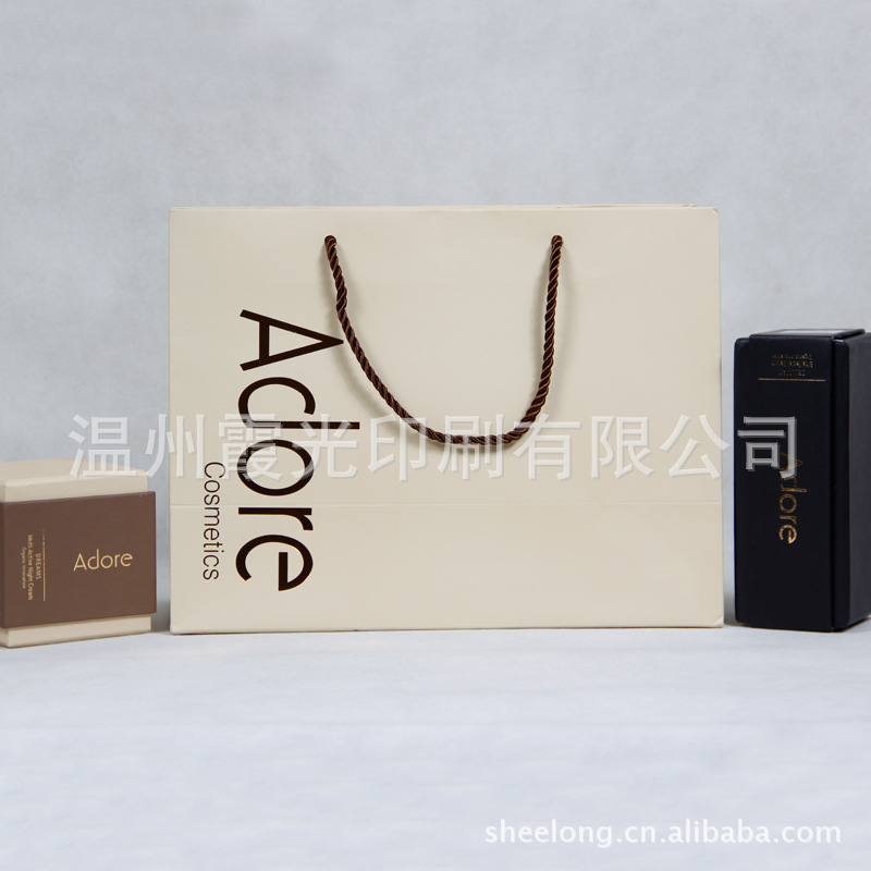 化妆品手提纸袋 