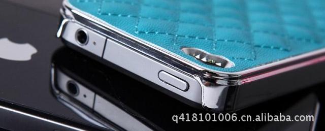 IPHONE4 4S 香奈儿皮制苹果手机保护壳 保护