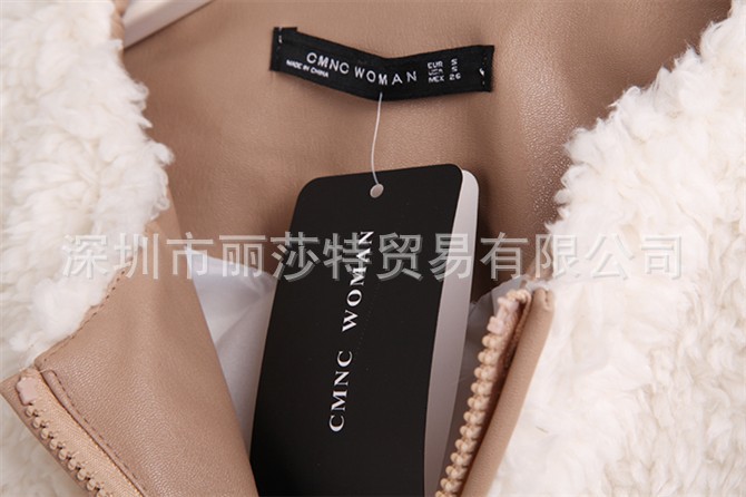 女士羊毛糕长款<em>风衣</em>外套 白色秋冬<em>女孩</em>外套 时