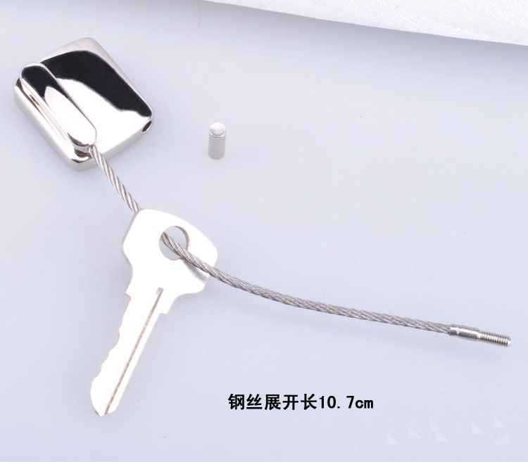 批发采购钥匙配饰-创意光板电话钥匙扣 激光L