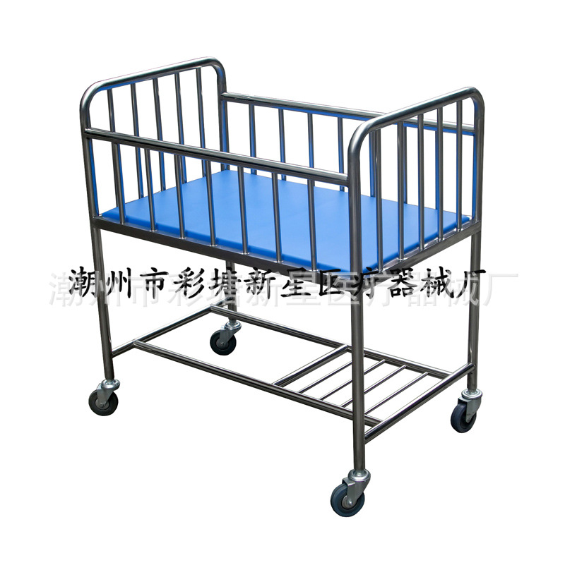 不銹鋼醫用嬰兒推車