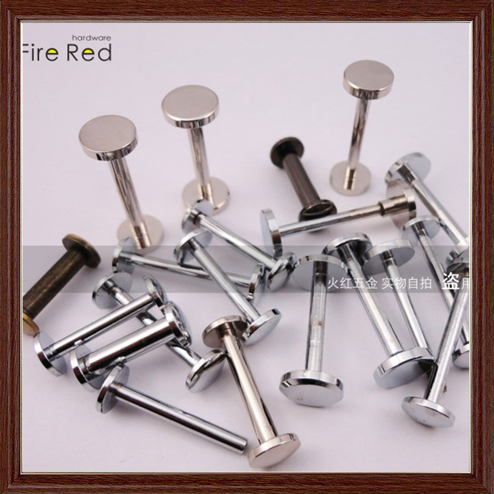 精致10X3X21挂电铬色平面铜文具扣,文具钉 