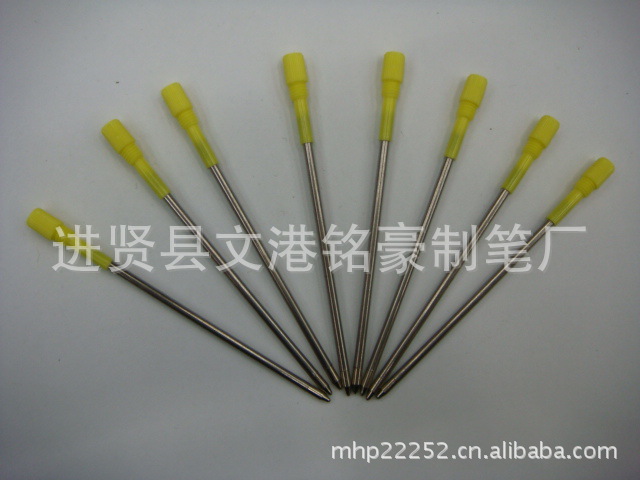 铭豪金属笔,宝珠笔笔芯,广告礼品促销笔,水晶圆珠笔笔芯厂家