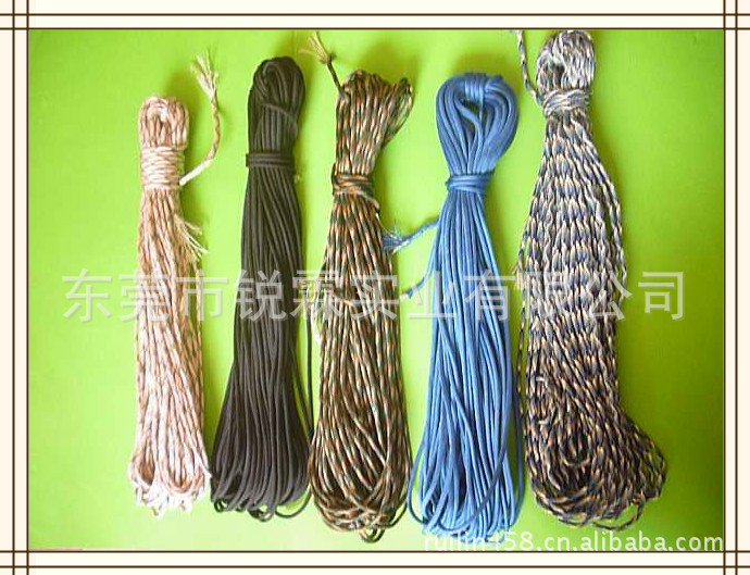 【优质弹力绳\/军用伞绳\/户外捆绑绳】