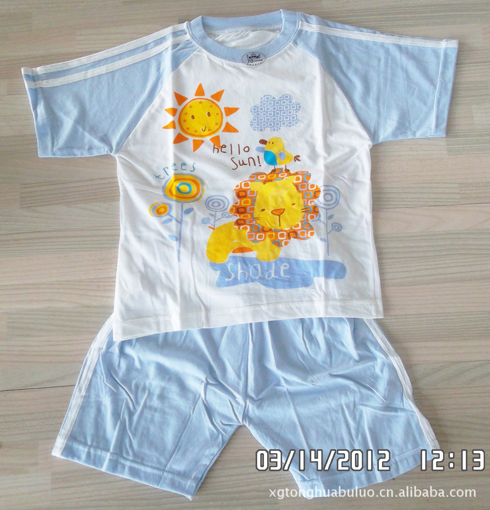 【童话部落 儿童夏日短袖<em>短裤</em> 儿童<em>内衣批发</em> 厂