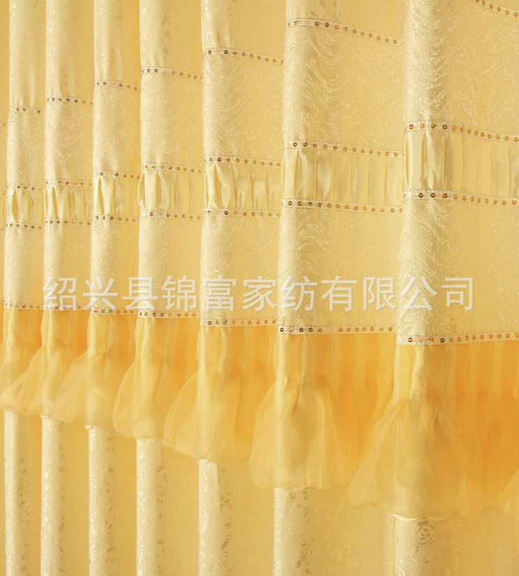 【出口中东中亚中美非洲等外贸窗帘布全涤色织