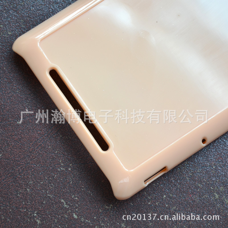 谷歌GOOGLE NEXUS7帖皮手机保护套 镶钻 水贴贴皮手机壳 谷歌平