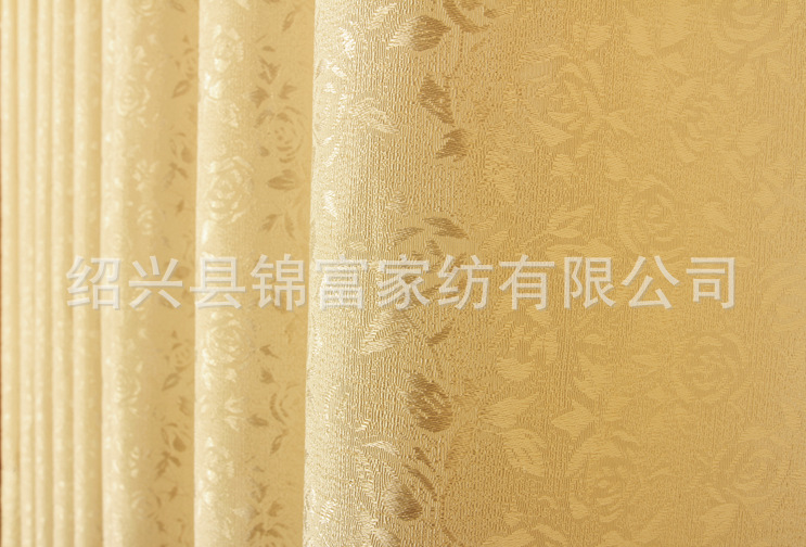 【出口中东中亚中美非洲等外贸窗帘布全涤色织