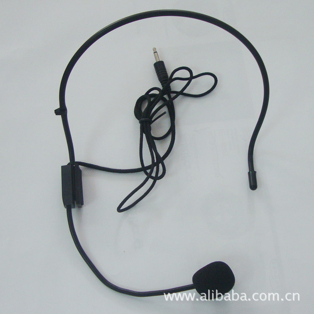 扩音器麦克风 喊话器麦克风 话筒 耳唛 通用头戴式麦克风06a