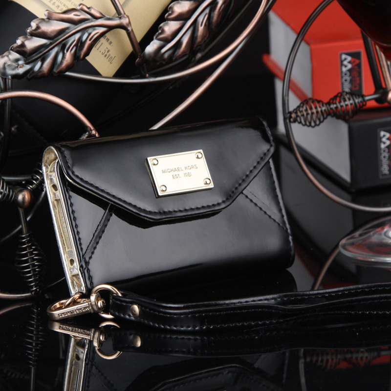 苹果保护套-Michael kors ipone4和5 苹果手机钱