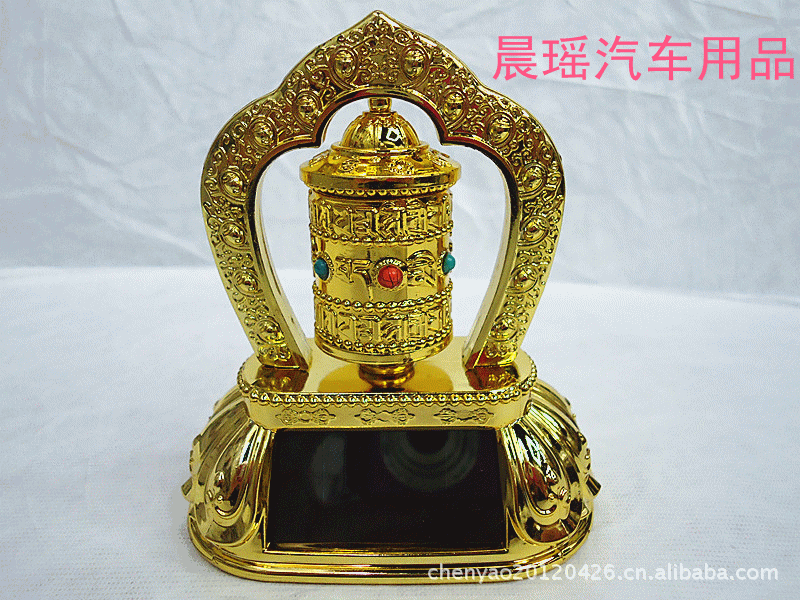 塑料加重转经筒
