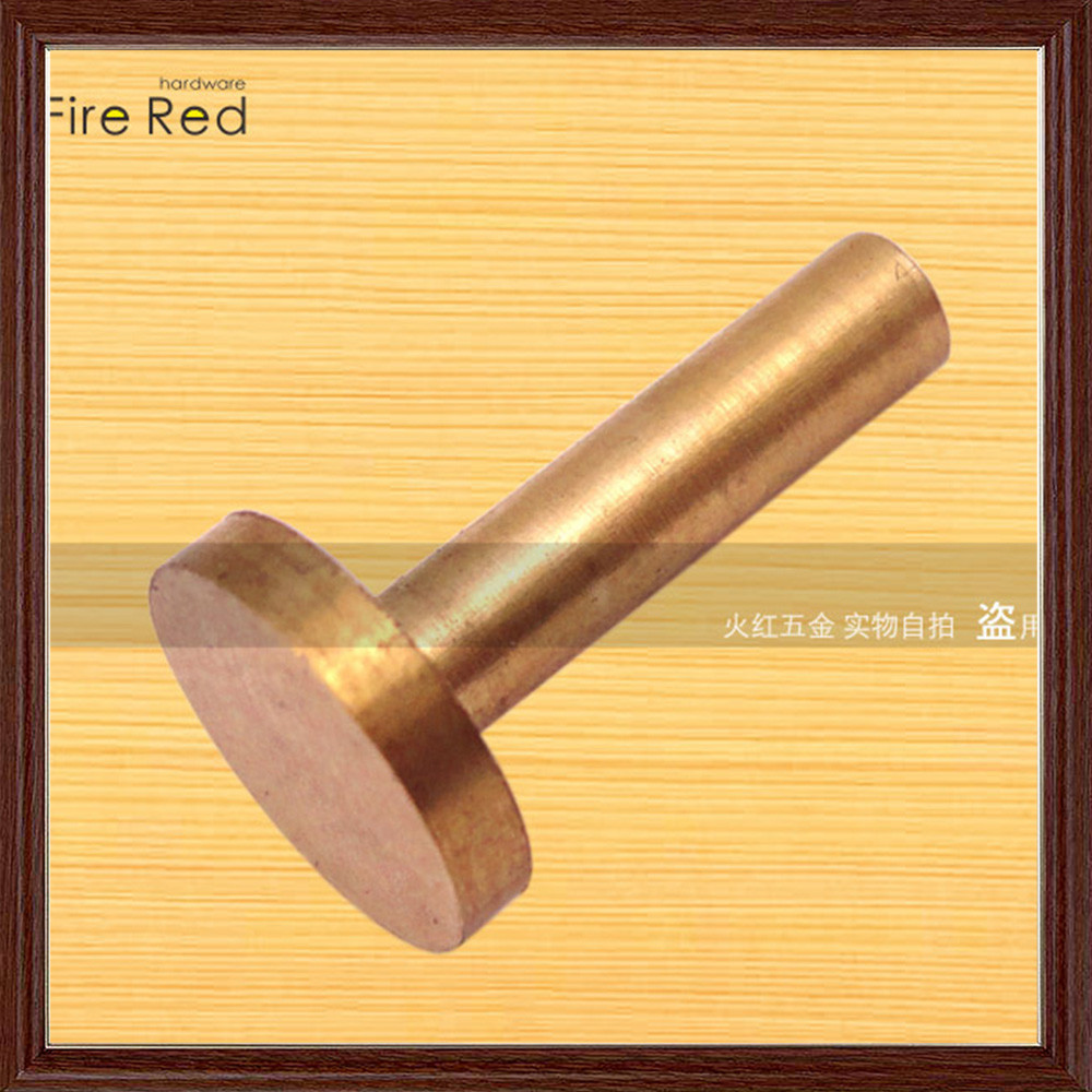 精美8.5X3X13.5铜子母钉螺母,文具钉螺母 