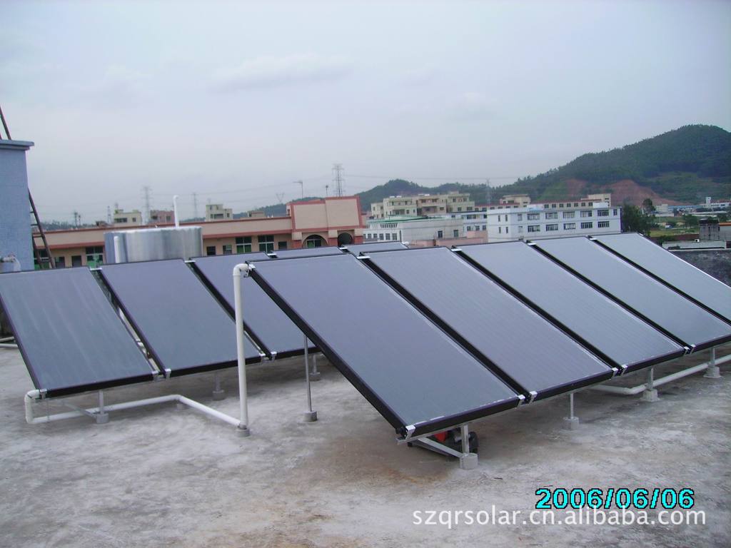 大型平板太阳能热水工程 BOT运营方案 零投入