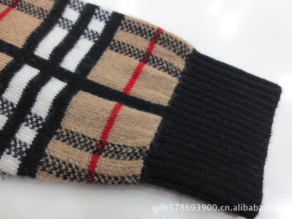 童装新款 苏格兰英伦<em>风格</em>子双层提花男童<em>羊绒</em>