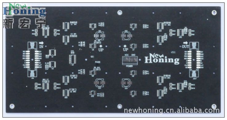 LED显示屏塑胶模组 P7.62 PCB电路板 ZJ11-8