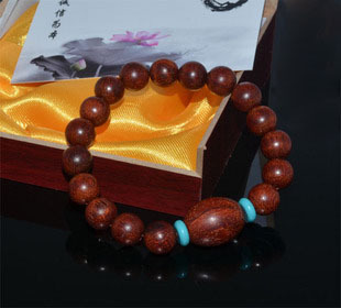 【印度小叶紫檀手串手链\/假一罚十\/女士正品情