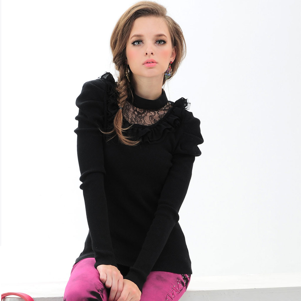 艾舍缇2012秋装新款 气质女士必备<em>毛衣 品牌</em>女